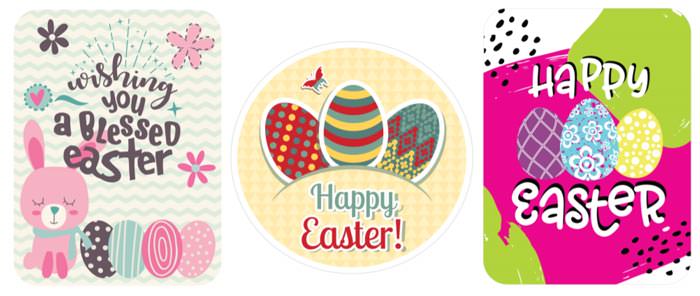 Easter free printable labels
