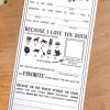 Wedding Mad Libs Printables, Star Wars Wedding