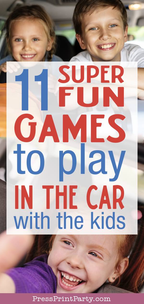 18 Fun Car Games and Activities for Traveling with Kids - Imagination Soup