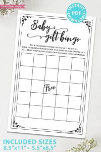 11 Rustic Baby Shower Games Printable Package - Press Print Party!