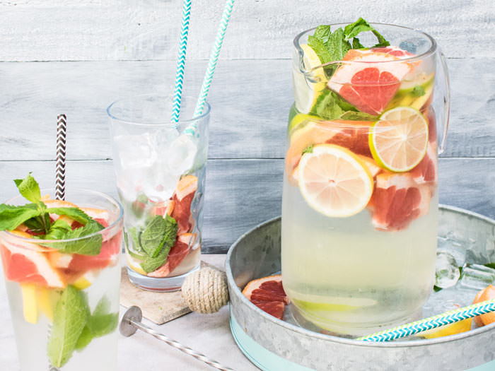 infused water for a party on a budget ideas