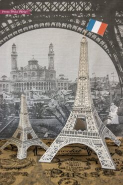 Paris party printables Eiffel tower centerpiece Press Print Party!