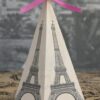 Paris party printables. Eiffel tower favor box pyramid. Press Print Party!