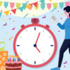 Create the perfect kids birthday party schedule for the day of the event timeline for a stress free party. order of events by Press Print Party!