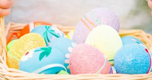 Easter egg hunt ideas and activities - non candy Easter egg filler ideas that's not junk Press Print Party!