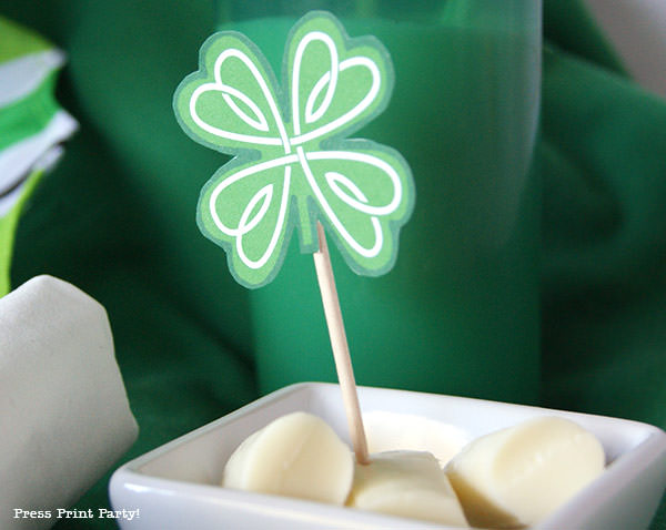 pick Free St Patrick's Day Shamrock Printables by Press Print Party!