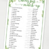 candy bar match up baby shower games Press Print Party