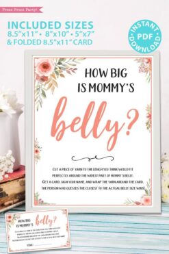 Baby Shower Games for Girls - My Practical Baby Shower Guide