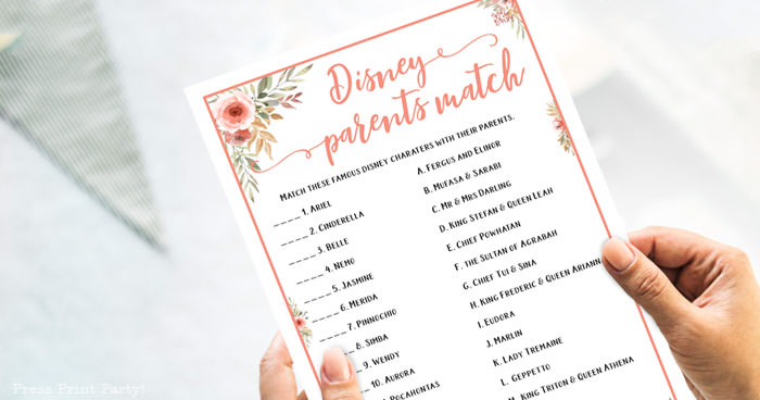 baby shower games ideas printable. Press Print Party!