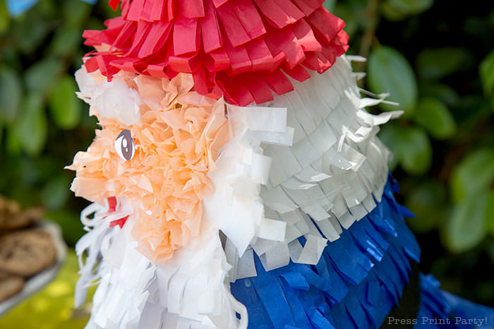 The amazing race party ideas - Roaming gnome pinata DIY - Press Print Party!