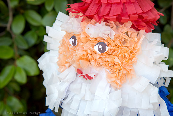 The amazing race party ideas - Roaming gnome pinata DIY - Press Print Party!