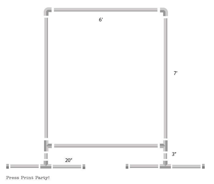 PVC frame schematic - Press Print Party!