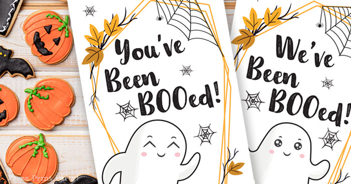 You've Been Booed Halloween Fun Game We've Been Booed