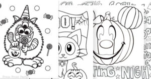 colouring page halloween where to find the best halloween colorig pages for kids Press Print Party!