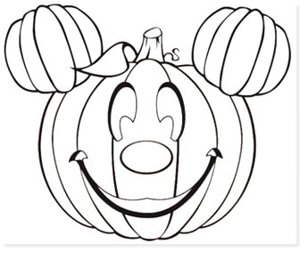 free halloween printable coloring sheets - website roundup - mickey pumpkin coloring pages