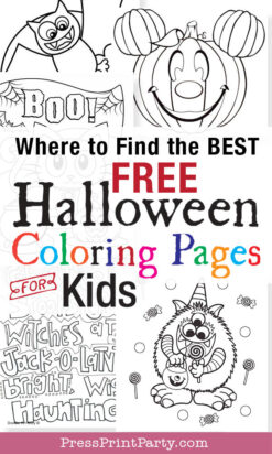 The Best FREE Printable Halloween Coloring Pages for Kids