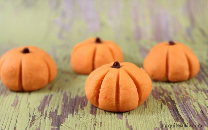 no bake pumpkin treats - Cute desserts for thanksgiving