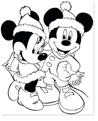 christmas coloring pages printable disney