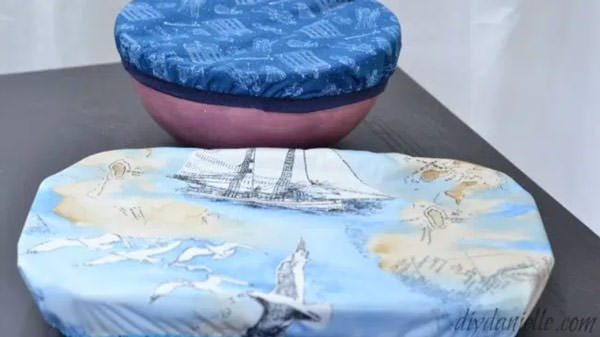 bowl covers made with fabric