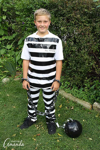 prisoner costume diy -  - Last minute Halloween diy costumes ideas