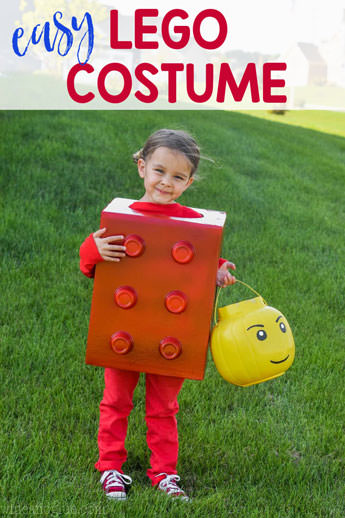 lego block costume - - Last minute Halloween diy costumes ideas