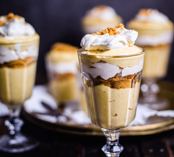 pumpkin mousse - Cute desserts for thanksgiving