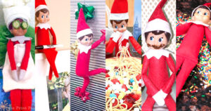 25 funny and easy elf on the shelf ideas - Press Print Party