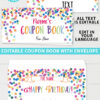 Birthday Coupon Books Printables homemade editable customizable confetti - blank coupon book for kids, boyfriend, girlfriend, ideas. Press Print Party!