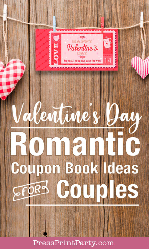 111 Love Coupon Book Ideas For Couples - Press Print Party!