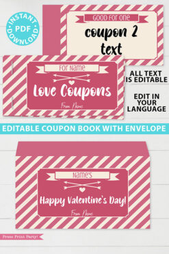 Valentines day coupons for him