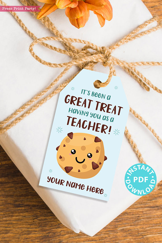 Cookie Teacher Appreciation Printable Cookie Teacher Appreciation Printable