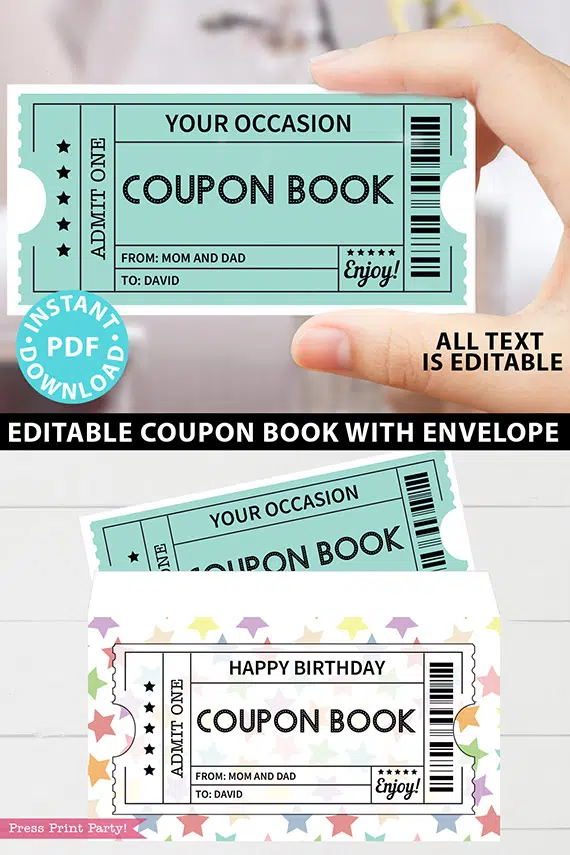 Free, printable, customizable coupon templates