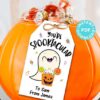 eDITABLE Halloween Tag Printable Template, You're Spooktacular Ghost, Halloween Party Favors, Kids Goodie Bag, Treat Tag, INSTANT DOWNLOAD