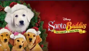 santa paws - best family christmas movie night list - Press Print Party!