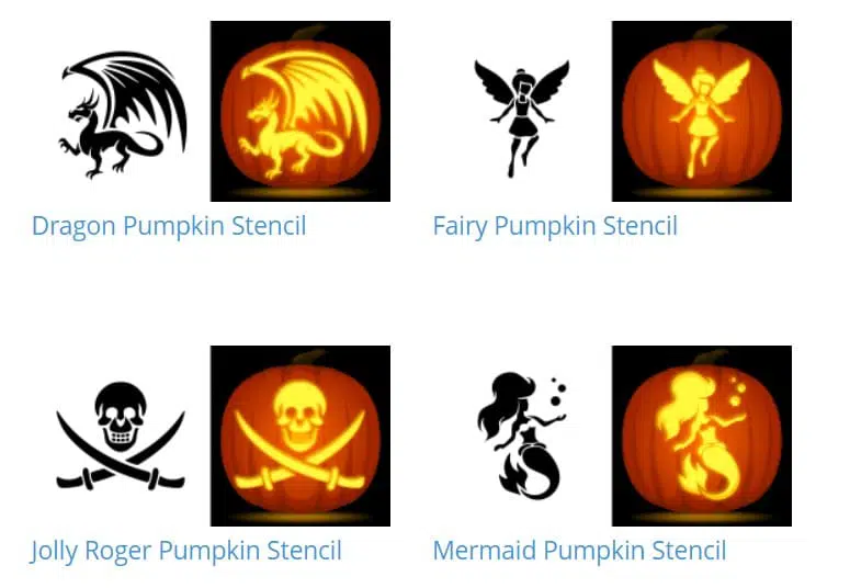 pumpkin stencils Free pumpkin printable stencils and halloween carving templates round up press print party