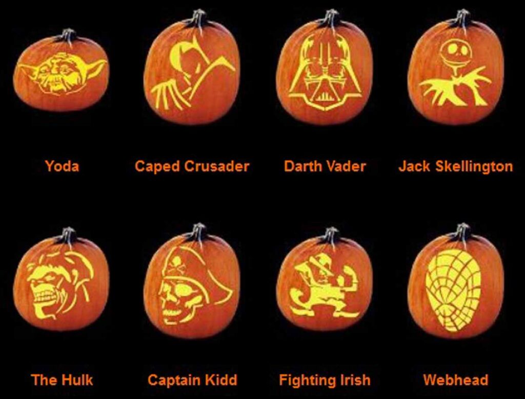 spookmasters Free pumpkin printable stencils and halloween carving templates round up press print party