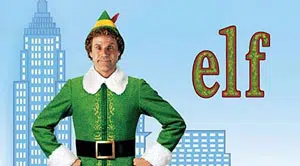 elf - best family christmas movie night list - Press Print Party!