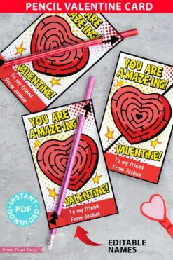 18 Creative Kids Valentines Cards Ideas for School with Printables - Press  Print Party!