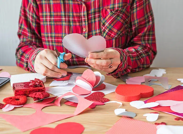 Free Pattern for Heart Template Printable - Valentine's Day - A Crafty Life