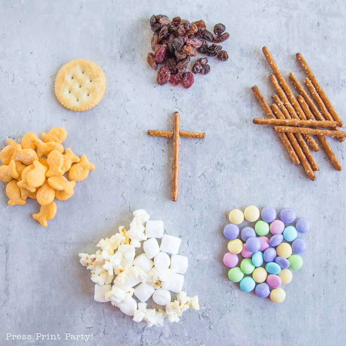 Make The Easter Story Snack Mix with Free Printable & New Recipe