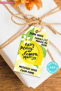 EDITABLE Teacher Appreciation Gift Tags Printable, Teacher Thank You Gift Tags, Year Easy Peasy Lemon Squeeze, Staff, INSTANT DOWNLOADEDITABLE Teacher Appreciation Gift Tags Printable, Teacher Thank You Gift Tags, Year Easy Peasy Lemon Squeeze, Staff, INSTANT DOWNLOAD Press print Party