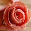 how to make a salami rose for your charcuterie board - Press Print Party