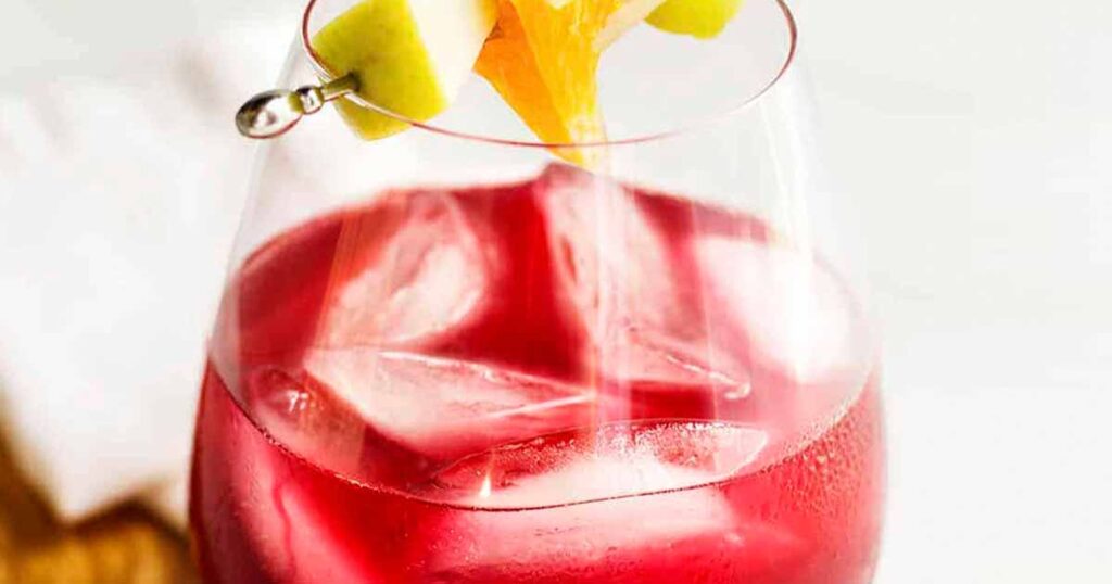 non alcoholic sangria -10 Easy Punch Recipes for Parties, Non-Alcoholic Summer Drinks - Press Print Party
