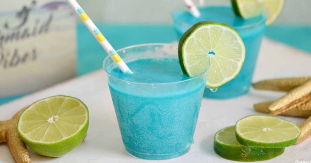 slushy blue punch -10 Easy Punch Recipes for Parties, Non-Alcoholic Summer Drinks - Press Print Party