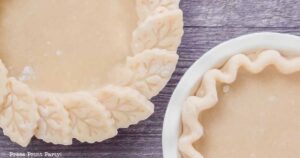 easy pie crust homemade recipe with butter - Press Print Party!