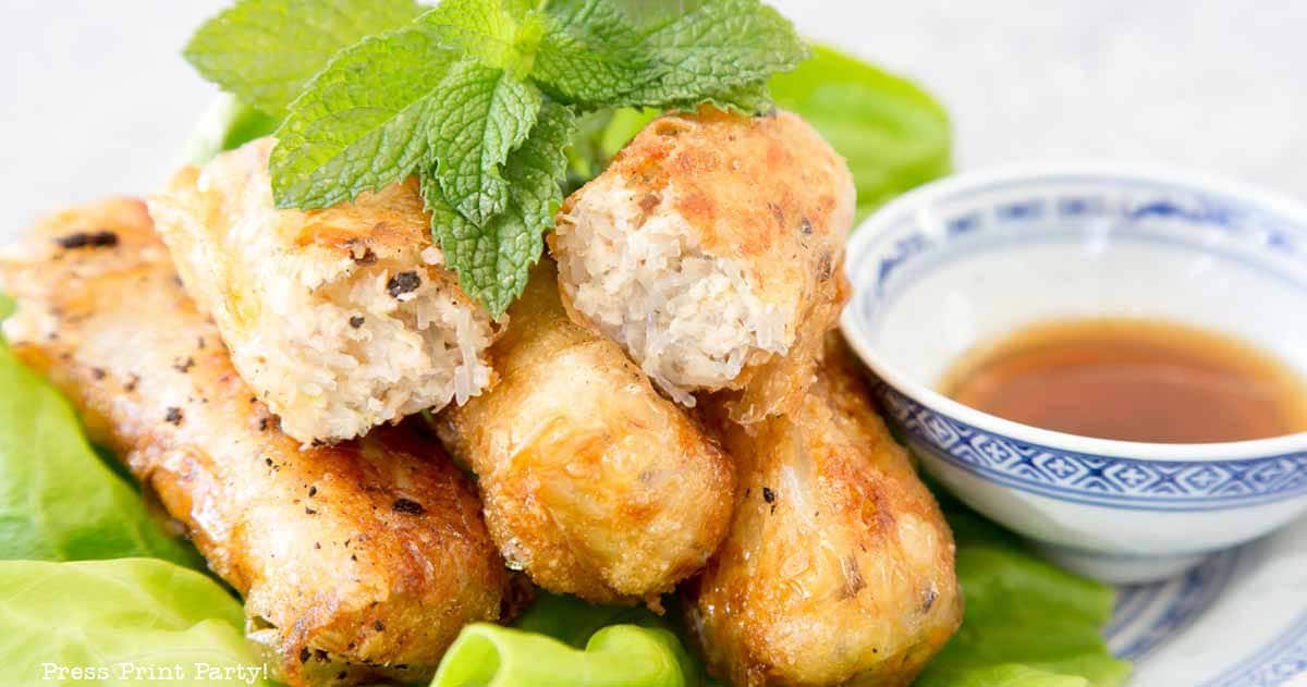 Chả Giò: Vietnamese Egg Rolls Recipe - I'm Not the Nanny