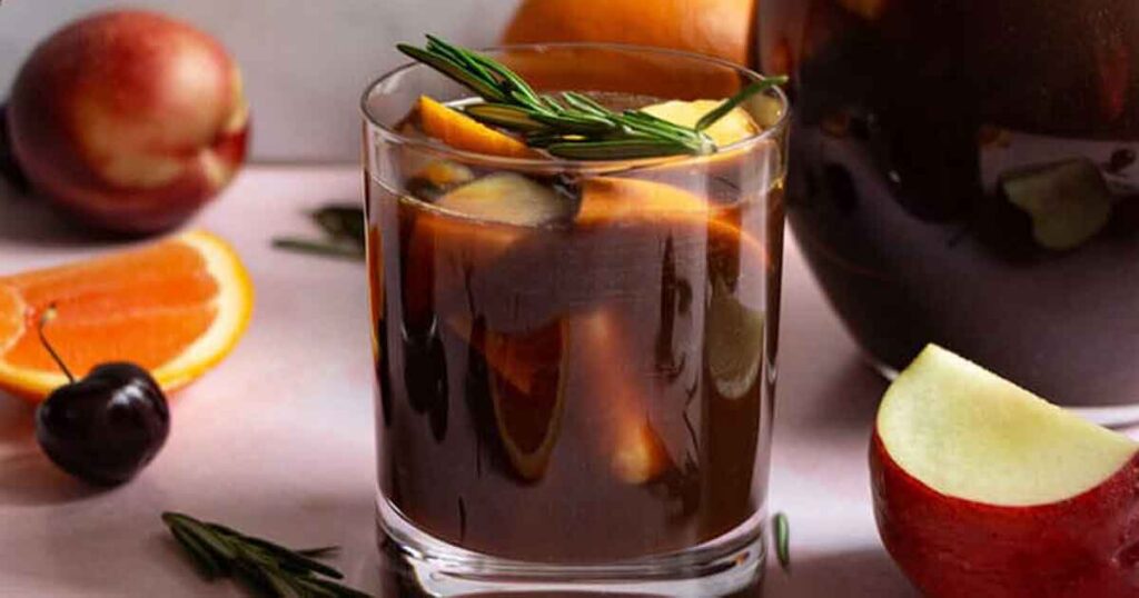 sangria recipe - 35 Great Christmas Punch Recipes to Make for a Crowd Press Print Party