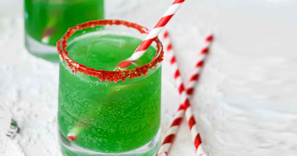 grinch punch green punch -35 Great Christmas Punch Recipes to Make for a Crowd Press Print Party