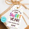 EDITABLE Back to School Gift Tags Printable, First Day of School Gift Tags, It's Going to be One Sweet Year Tag, INSTANT DOWNLOAD Press Print Party