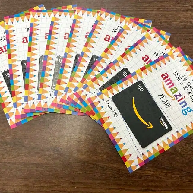 amazon gift card holder